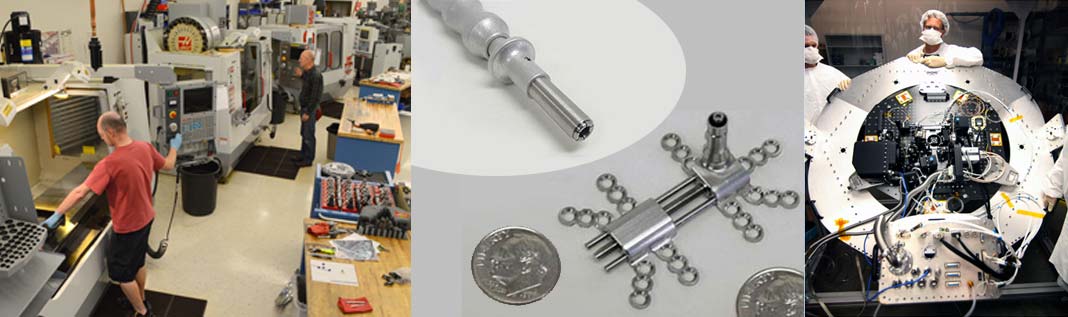 Precision design Manufacturing R&D instruments